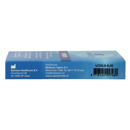 Unicare Maandlenzen -6.00 6.00 Stuks