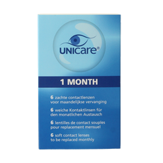 Unicare Maandlenzen +1.00 6.00 Stuks