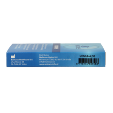 Unicare Maandlenzen +2.50 6.00 Stuks