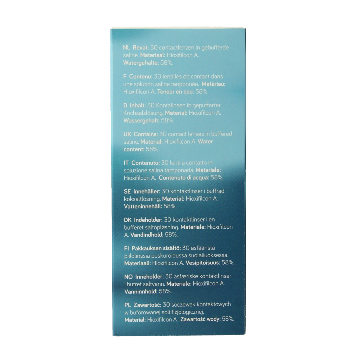 Unicare Daglenzen +1.25 30.00 Stuks
