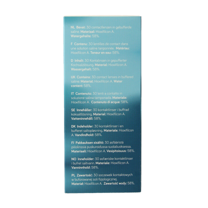 Unicare Daglenzen +1.50 30.00 Stuks
