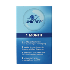 Unicare Maandlenzen -6.50 6 Stuks
