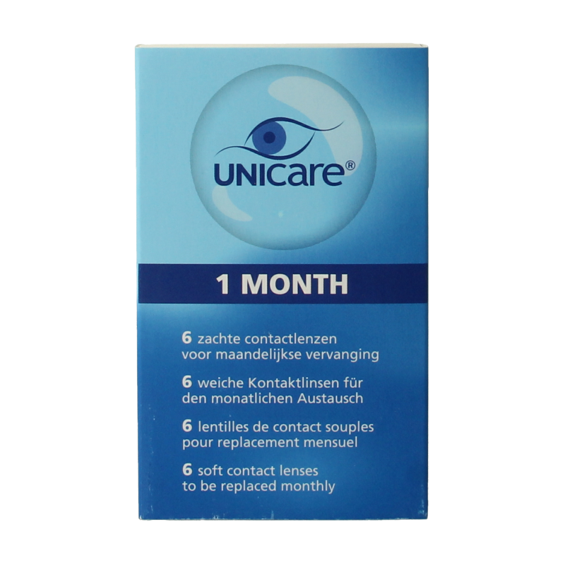 Unicare Maandlenzen -7.50 6 Stuks