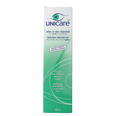 Unicare Alles-in-een vloeistof harde lenzen 200.00 Milliliter