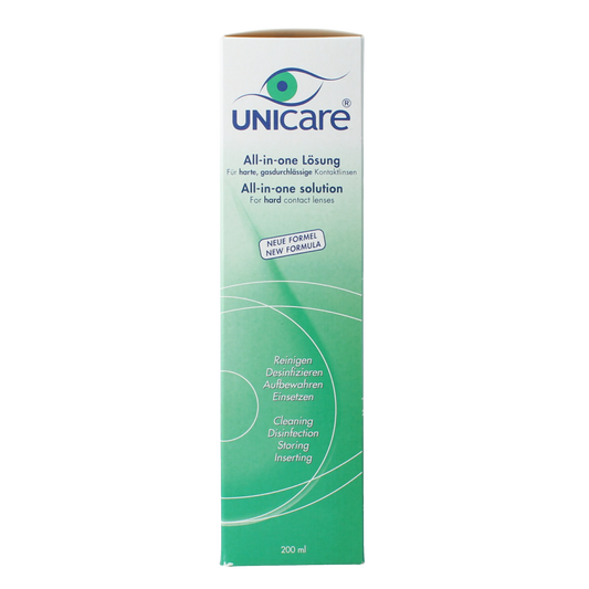 Unicare Alles-in-een vloeistof harde lenzen 200.00 Milliliter