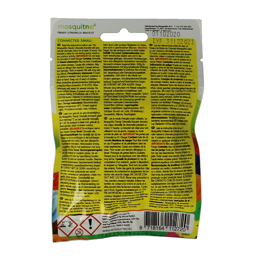 Mosquitno Insect repellent bracelet kids 1 Stuks