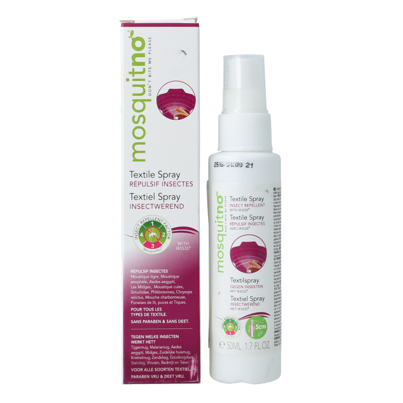 Mosquitno Insect textiel spray 50 Milliliter