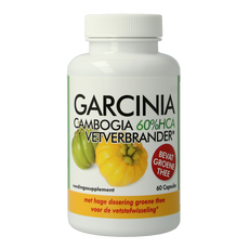 Natusor Garcinia cambogia 60% HCA vetverbrander 60.00 Capsules