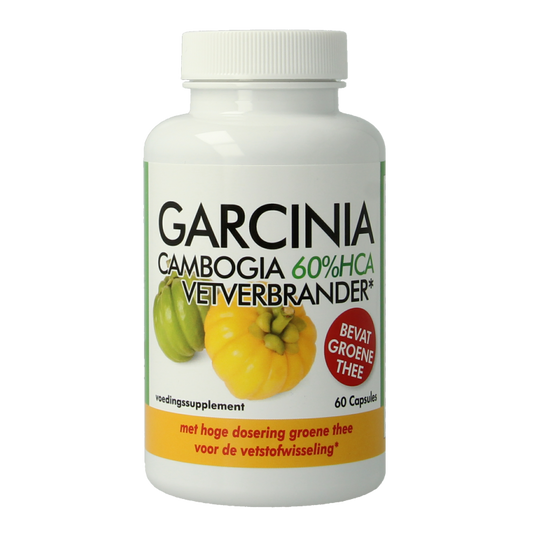 Natusor Garcinia cambogia 60% HCA vetverbrander 60 Capsules