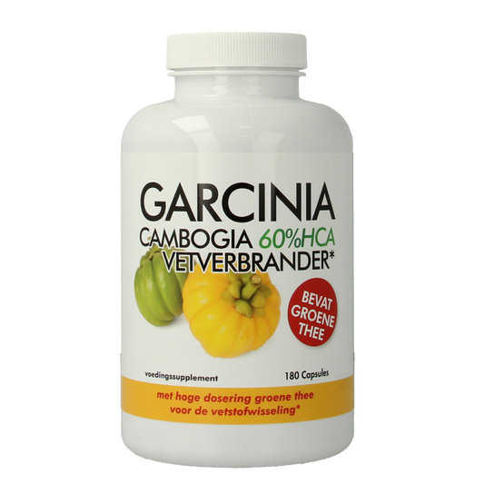 Natusor Garcinia cambogia 60% HCA vetverbrander 180 Capsules