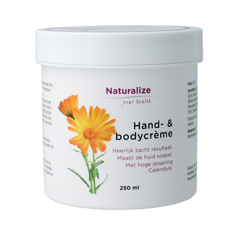 Naturalize Hand en bodycreme 250 Milliliter