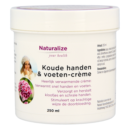 Naturalize Koude handen en voeten creme 250.00 Milliliter