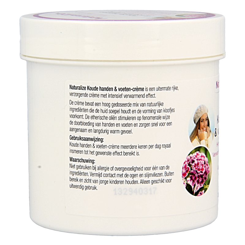 Naturalize Koude handen en voeten creme 250 Milliliter