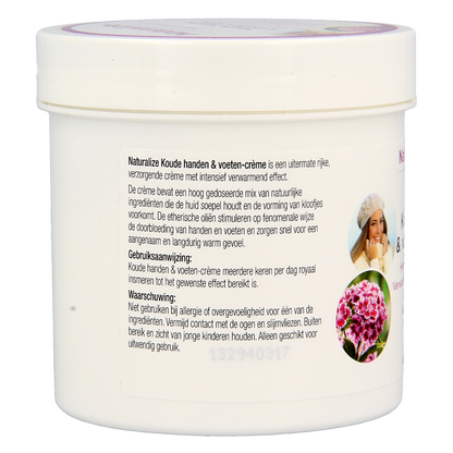 Naturalize Koude handen en voeten creme 250.00 Milliliter