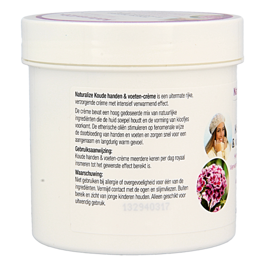 Naturalize Koude handen en voeten creme 250 Milliliter