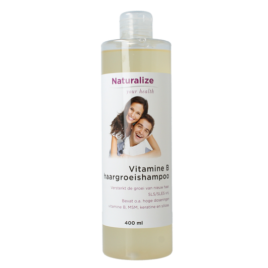 Naturalize Shampoo vitamine B haargroei 400 Milliliter