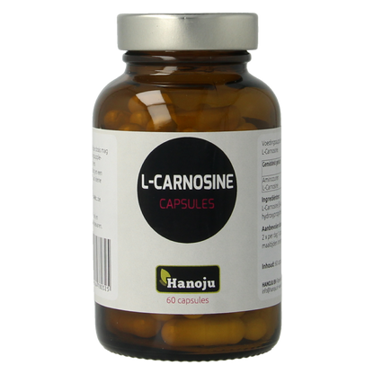 Hanoju L-Carnosine 400mg 60.00 Vegetarische capsules