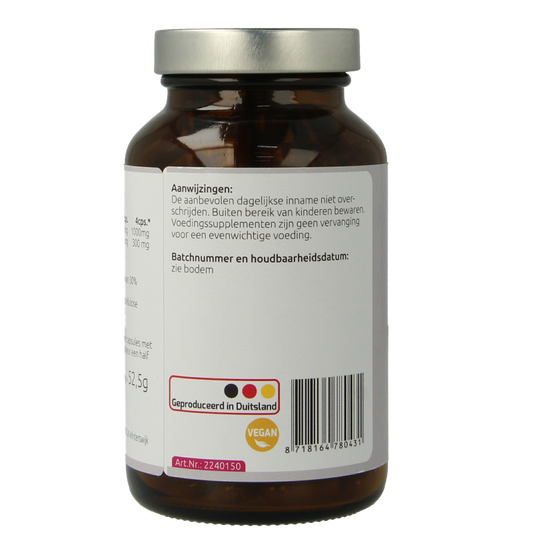 Hanoju Rode wijn extract 250mg 150 Vegetarische capsules