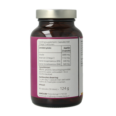 Hanoju Omega 3 visolie 90.00 Capsules