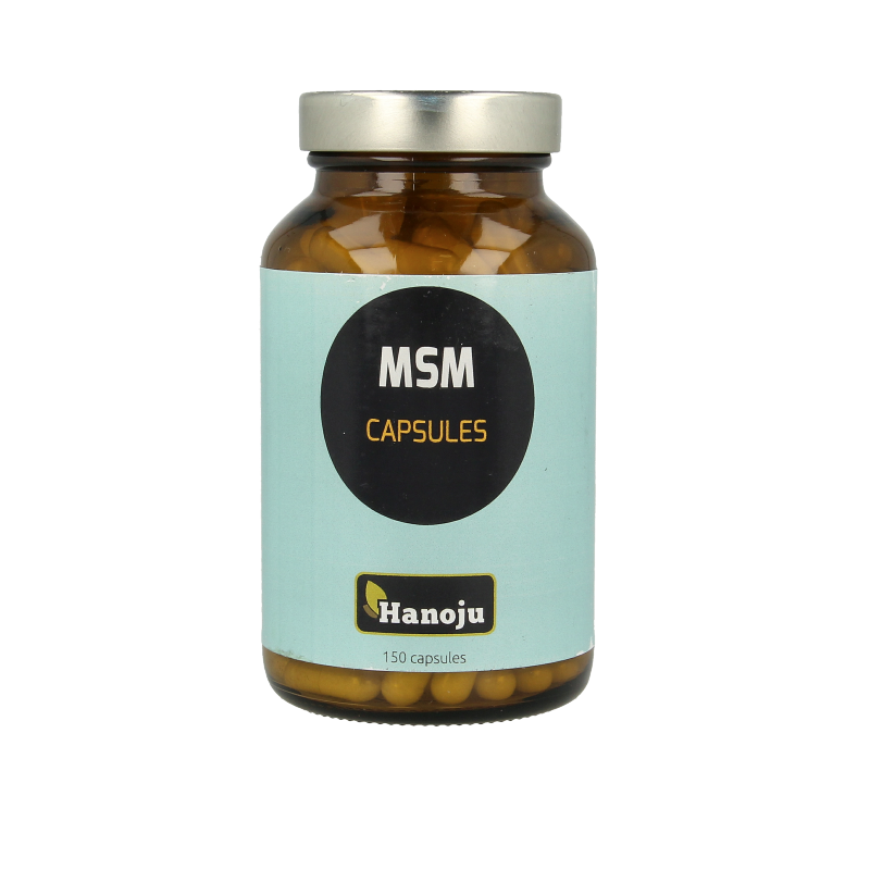 Hanoju MSM methyl 500mg 150 Vegetarische capsules
