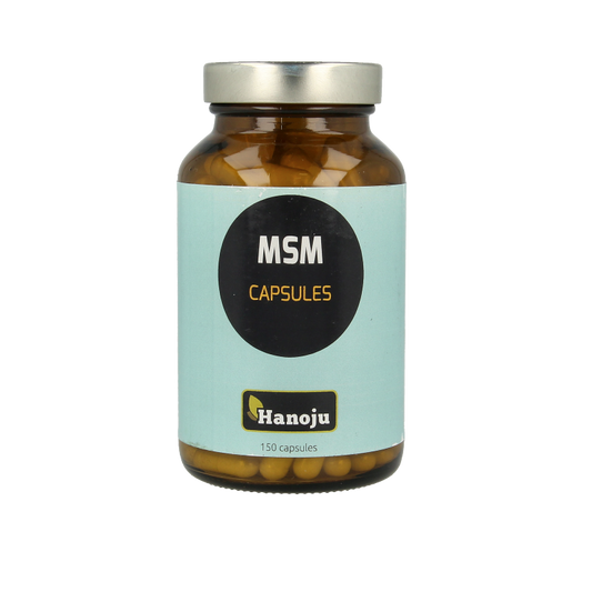 Hanoju MSM methyl 500mg 150 Vegetarische capsules