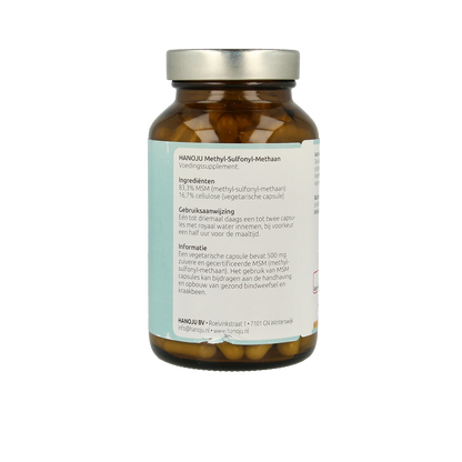 Hanoju MSM methyl 150.00 Vegetarische capsules