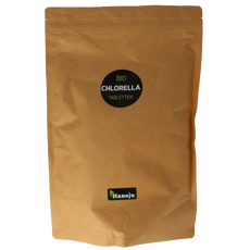 Hanoju Bio chlorella tabletten papier zak 2500.00 Tabletten