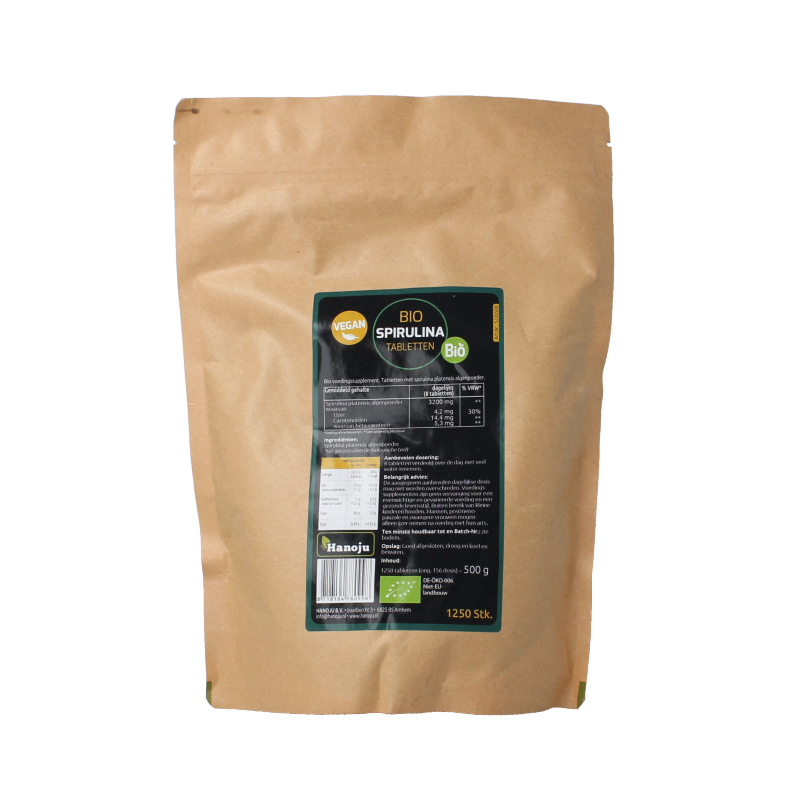 Hanoju Spirulina tabletten bio 1250 Tabletten