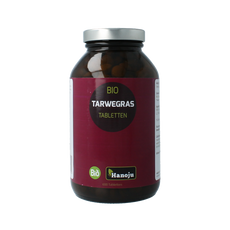 Hanoju Tarwegras glas flacon bio 600 Tabletten