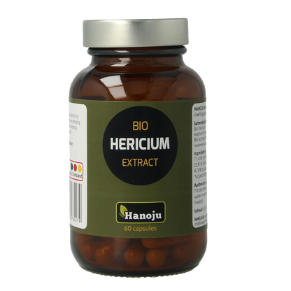 Hanoju Hericium extract bio 60.00 Vegetarische capsules