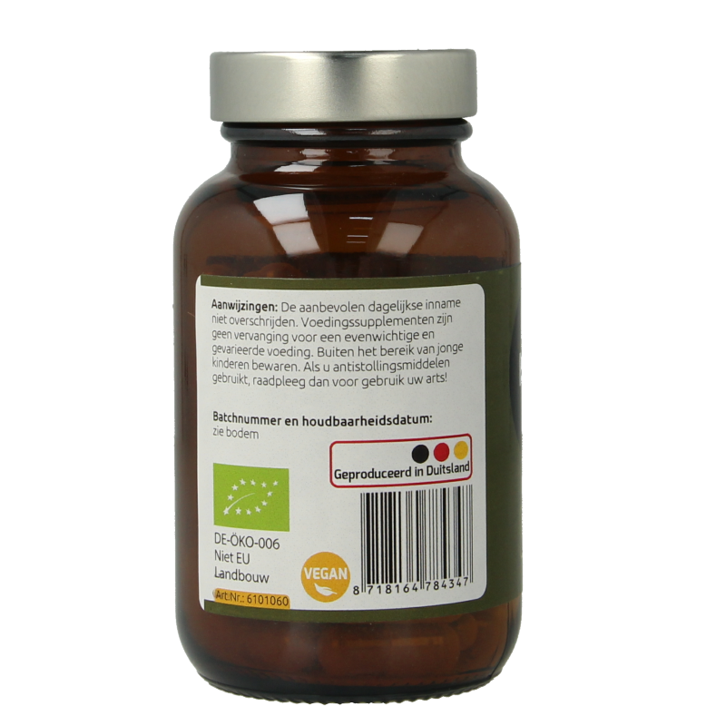 Hanoju Reishi extract bio 60 Vegetarische capsules