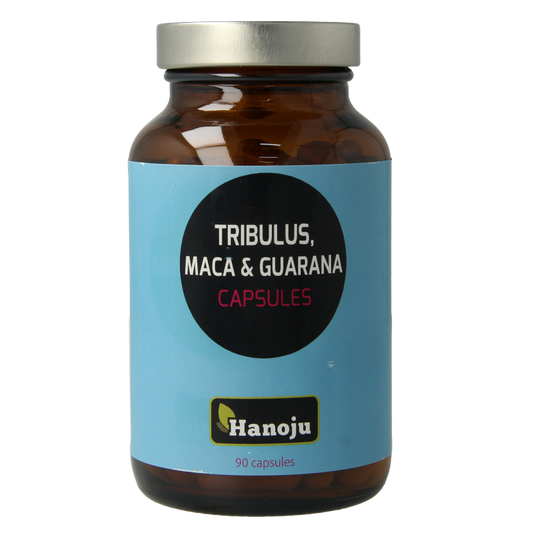 Hanoju Tribulus maca guarana extract 90 Vegetarische capsules
