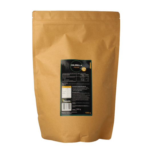 Hanoju Chlorella premium poeder 1 Kilogram