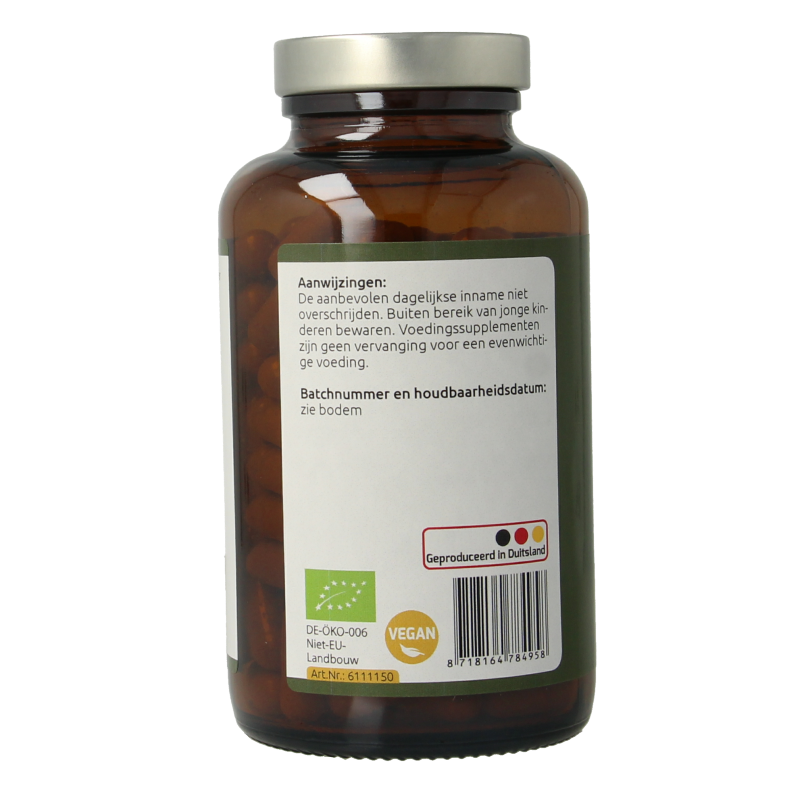 Hanoju Reishi paddenstoelen bio 150 Vegetarische capsules