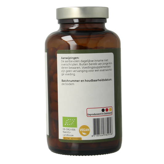 Hanoju Reishi paddenstoelen bio 150 Vegetarische capsules