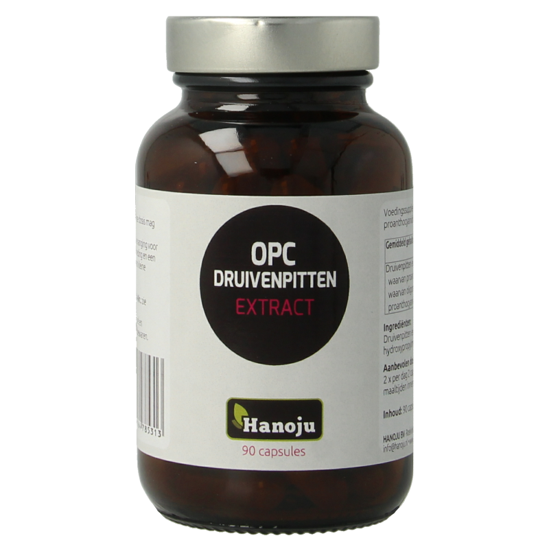 Hanoju OPC druivenpitten extract 400mg 90 Capsules