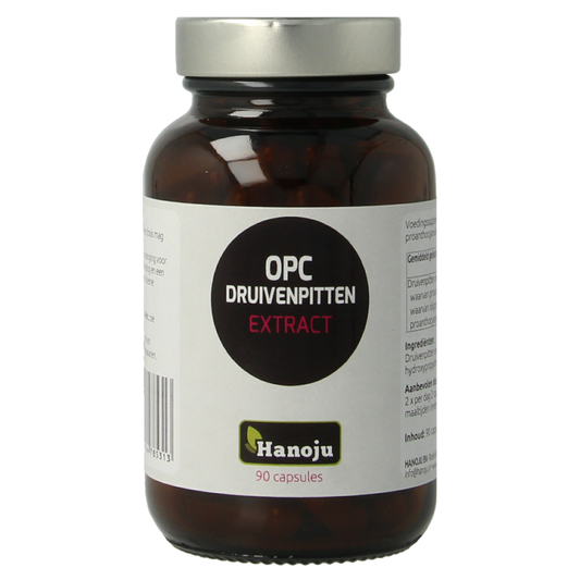 Hanoju OPC druivenpitten extract 400mg 90 Capsules