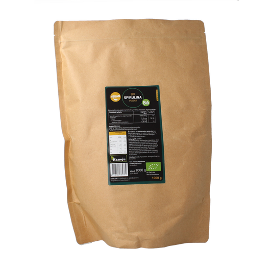 Hanoju Spirulina poeder bio 1.00 Kilogram