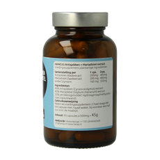 Hanoju Artisjok 200mg & mariadistel 200mg 90 Capsules