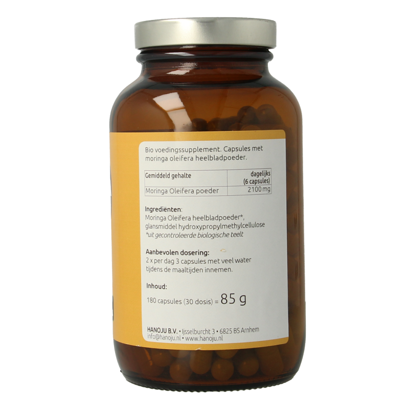 Hanoju Bio moringa capsules 180 Capsules