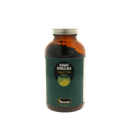 Hanoju Spirulina Hawaiiaans 500mg 650.00 Tabletten