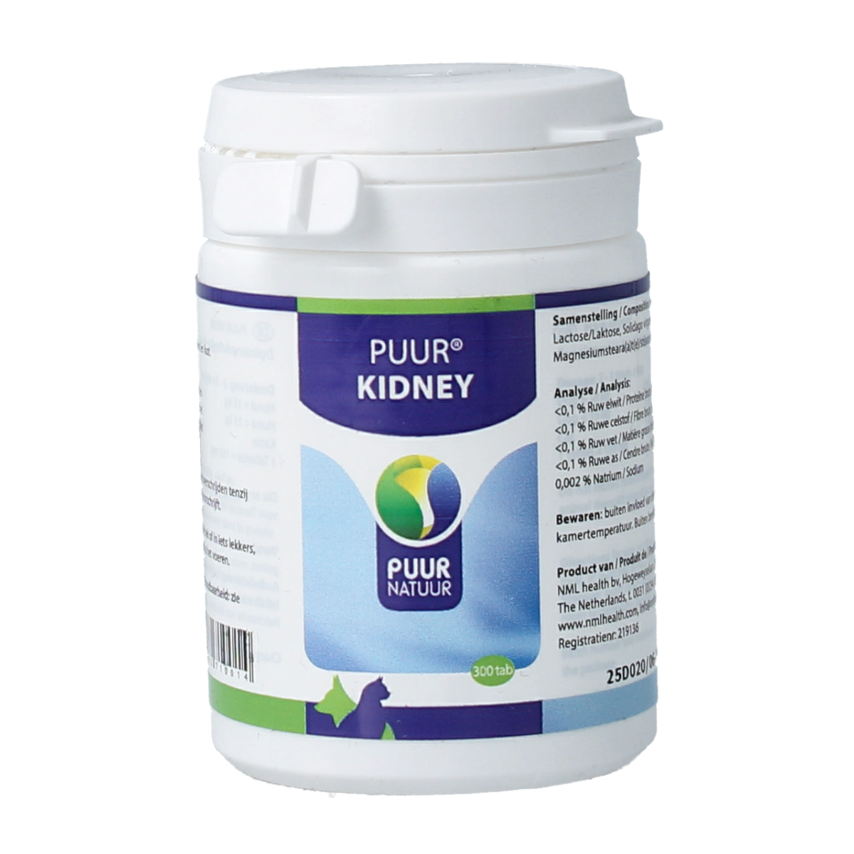 Puur Kidney 300.00 Tabletten