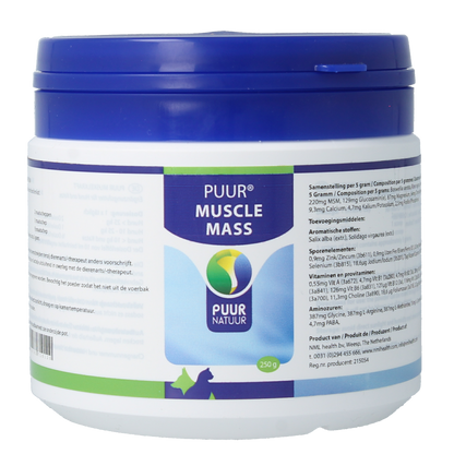 Puur Muscle mass hond / kat 250.00 Gram