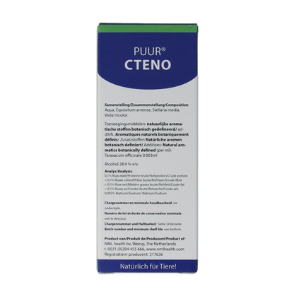 Puur Cteno hond kat 50.00 Milliliter