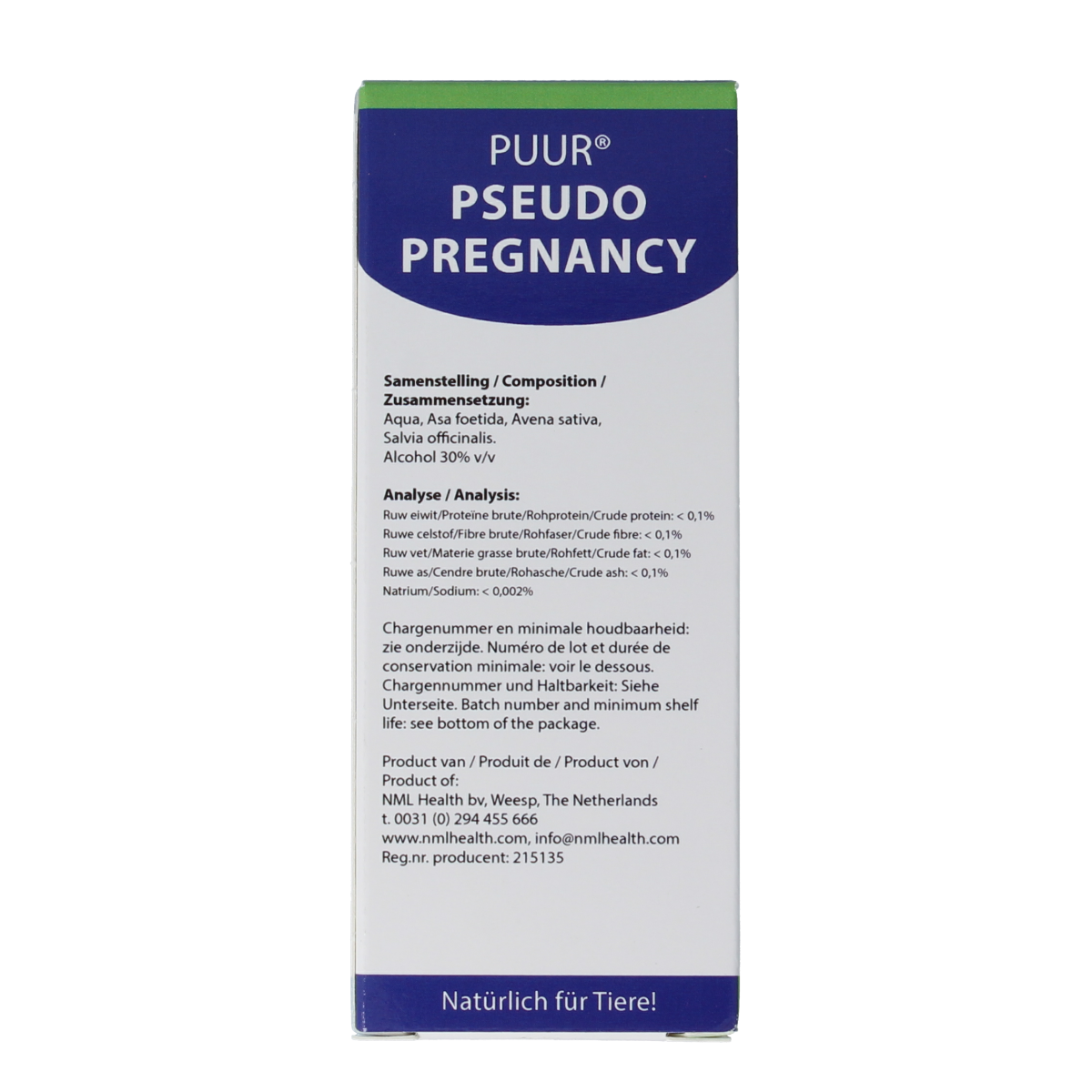 Puur Pseudo pregnancy hond kat konijn 50.00 Milliliter