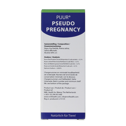 Puur Pseudo pregnancy hond kat konijn 50.00 Milliliter