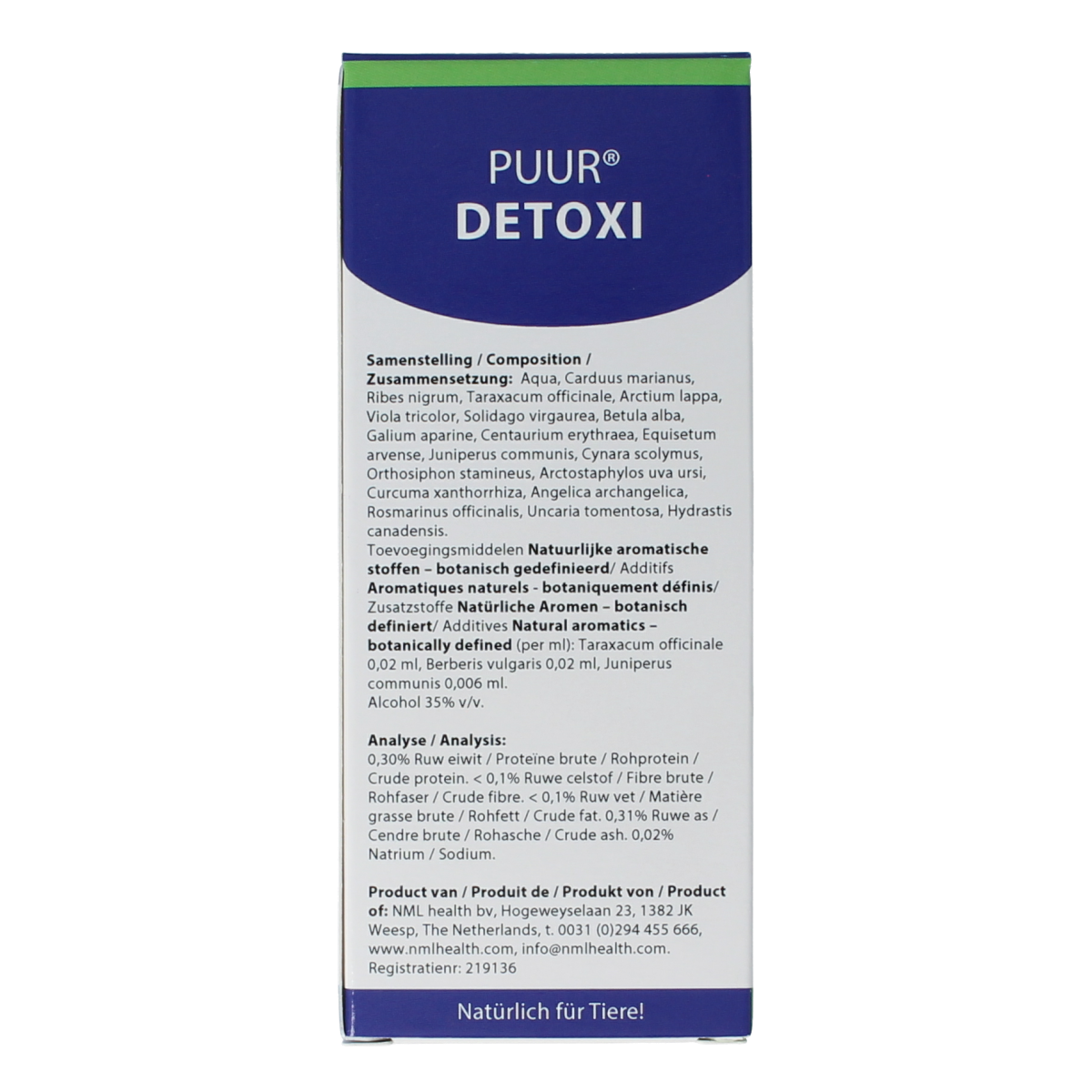 Puur Detoxi paard pony 100.00 Milliliter