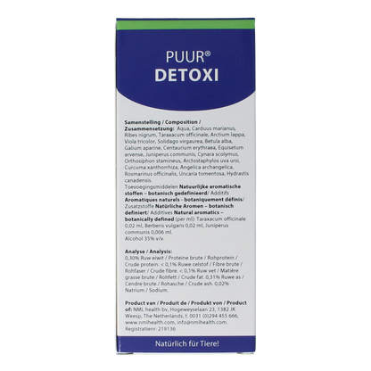 Puur Detoxi paard pony 100.00 Milliliter