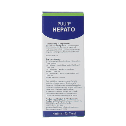 Puur Hepato hond / kat 50.00 Milliliter