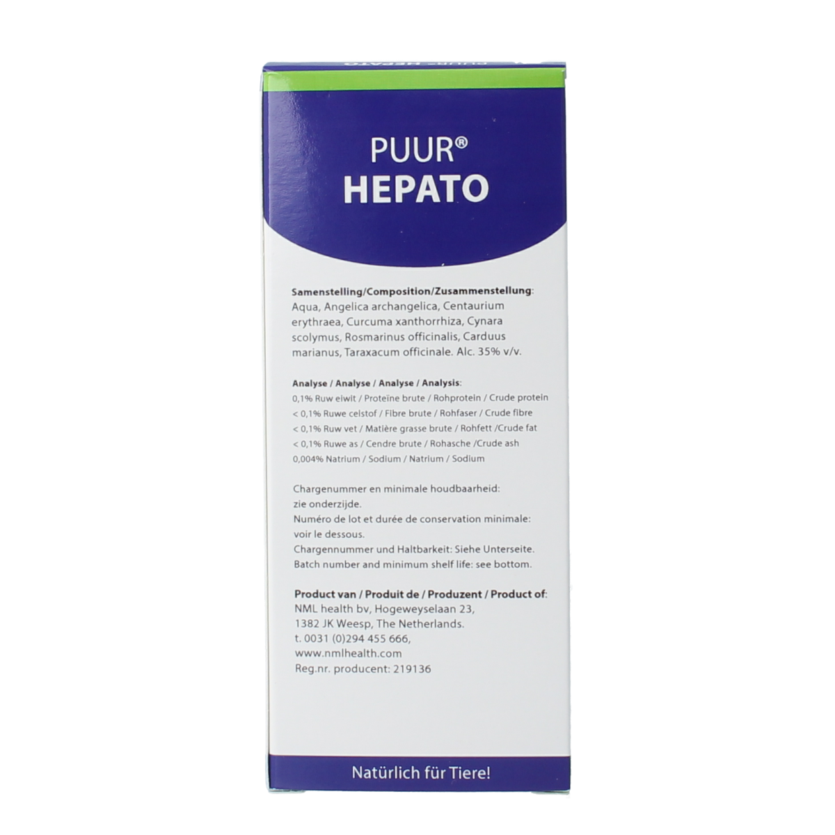 Puur Hepato paard pony 100.00 Milliliter